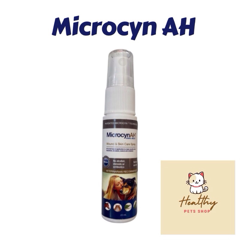 (ส่งฟรี) Microcyn AH ไมโครซิน 20 มล. สเปรย์รักษาแผล