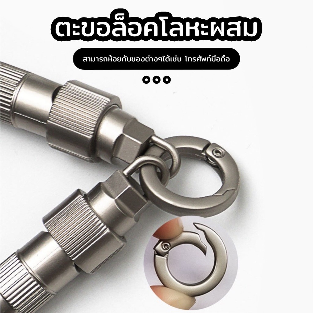 สายชาร์จโทรศัพท์มือถือ สายคล้องโทรศัพท์มือถือ สายชาร์จ+สายคล้องข้อมือ เชือกเส้นเล็ก ดีไซน์สร้างสรรค์ ชาร์จเร็ว มัลติฟังก - รูปที่ 2