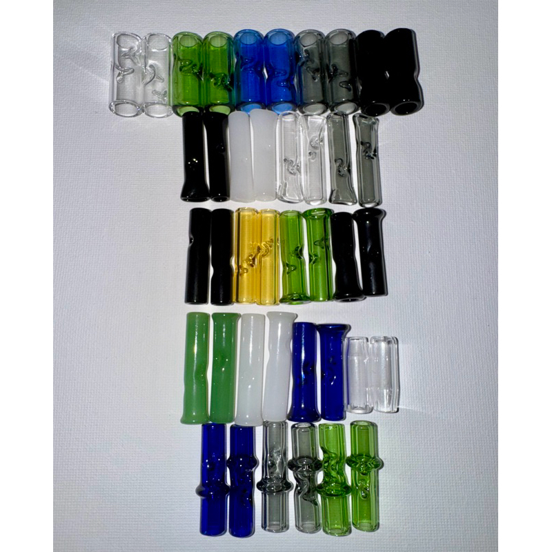 หลอดแก้ว ท่อแก้ว ขนาด 30x12, 35x8 มม. Glass tube 30x12, 35x8mm