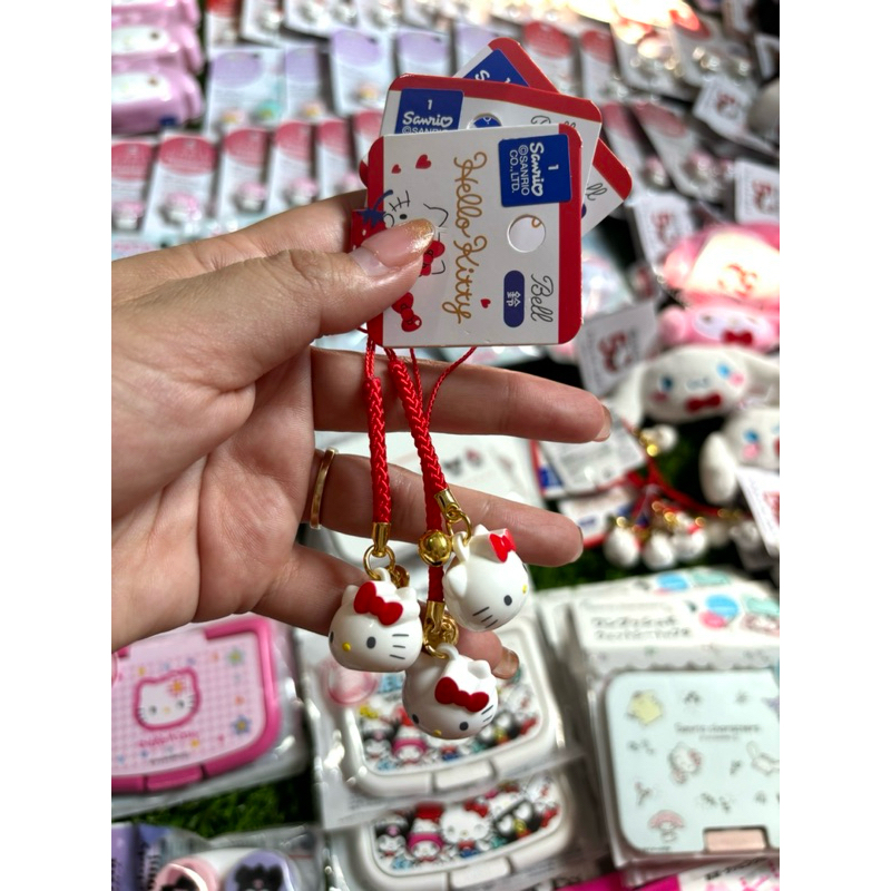 พวงกุญแจกระดิ่ง Sanrio แท้จากญี่ปุ่น