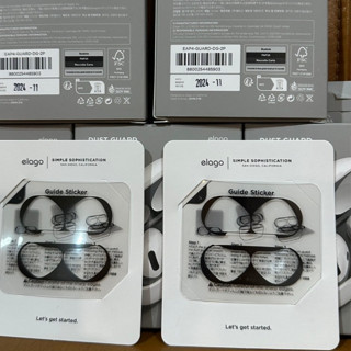 พร้อมส่ง Elago AirPods 4 Dustguard Anti-Fog Sticker
