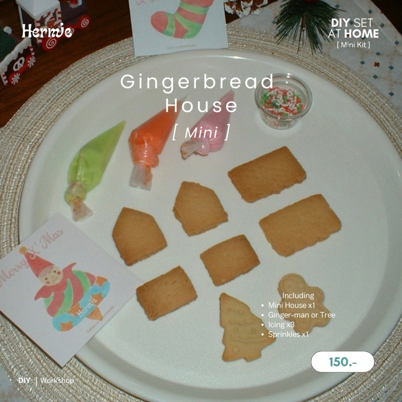 DIY KIT : Mini Gingerbread House