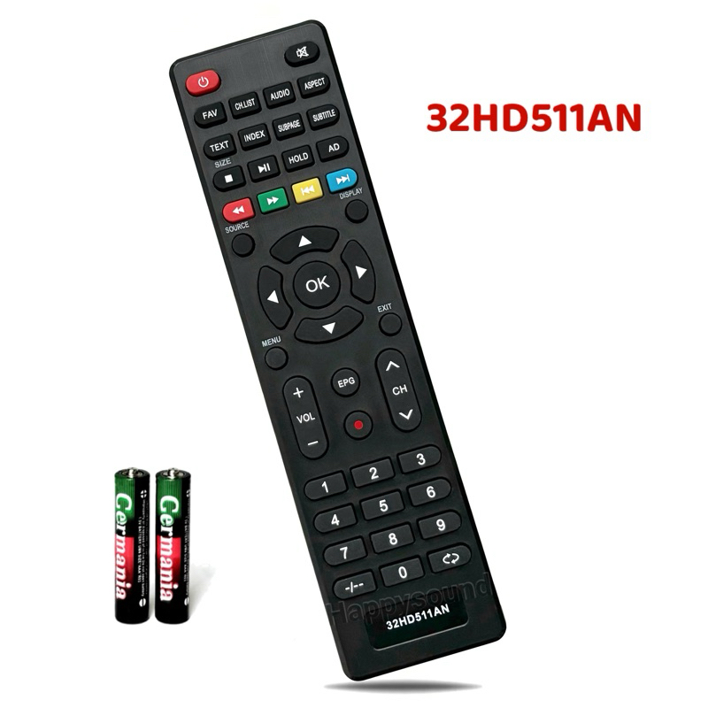 รีโมททีวี LCD/LED รุ่น 32HD511AN