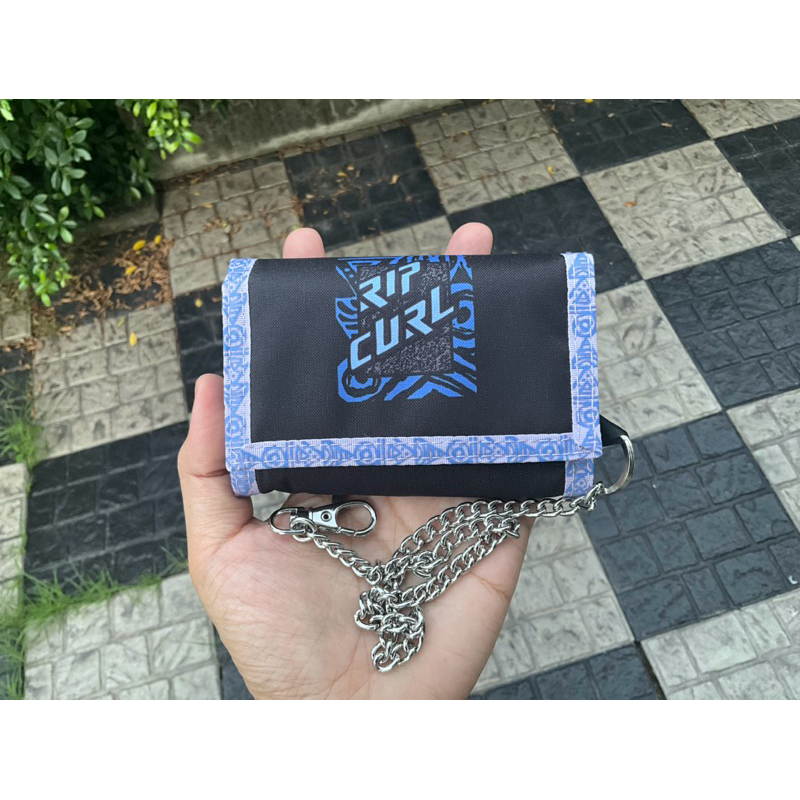 กระเป๋าสตางค์ Ripcurl พร้อมโซ่ ของแท้มือ1