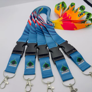 ✅รับทำสายคล้องคอ สายคล้องบัตร สายคล้องบัตรพนักงาน 1 เส้น ขนาด 15 และ 20 มิล. Custom Lanyard, 10 mm and 20 mm