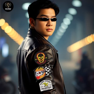อาร์มปัก ตัวรีดติดเสื้อ มอเตอร์ไซค์ คลาสสิค/โมเดิร์น Motorcycle Patches ปักแน่น เน้นคุณภาพ คุ้มราคา