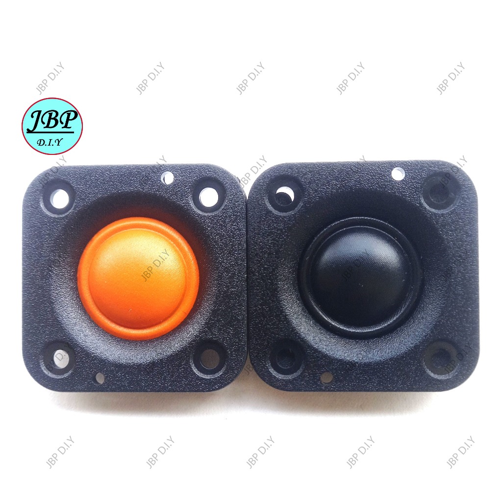 (ราคาต่อ 1 ชิ้น) ดอกลําโพงเสียงแหลม HK 2 นิ้ว 4Ω 20W ฟิล์มไหม  สีดำ และ สีส้ม ทวิตเตอร์  2 นิ้ว DIY แม่เหล็กนีโอไดเมียม