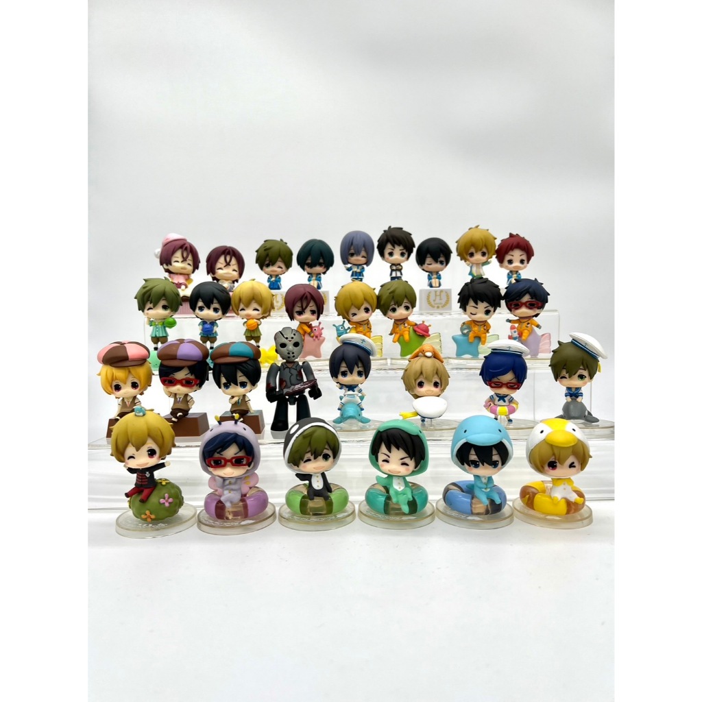Free!Anime figure นักว่ายน้ำ งานฟิกเกอร์รวมๆ ของแท้ มือ 2 ไม่มีกล่อง LOT 🇯🇵 สินค้าพร้อมจัดส่งทุกวัน🚛