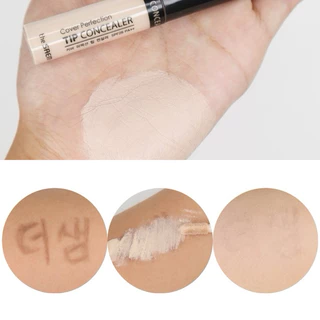 ของแท้>>ส่งด่วน The Saem Cover Perfection Tip Concealer 6.5g คอนซีลเลอร์เนื้อลิควิด
