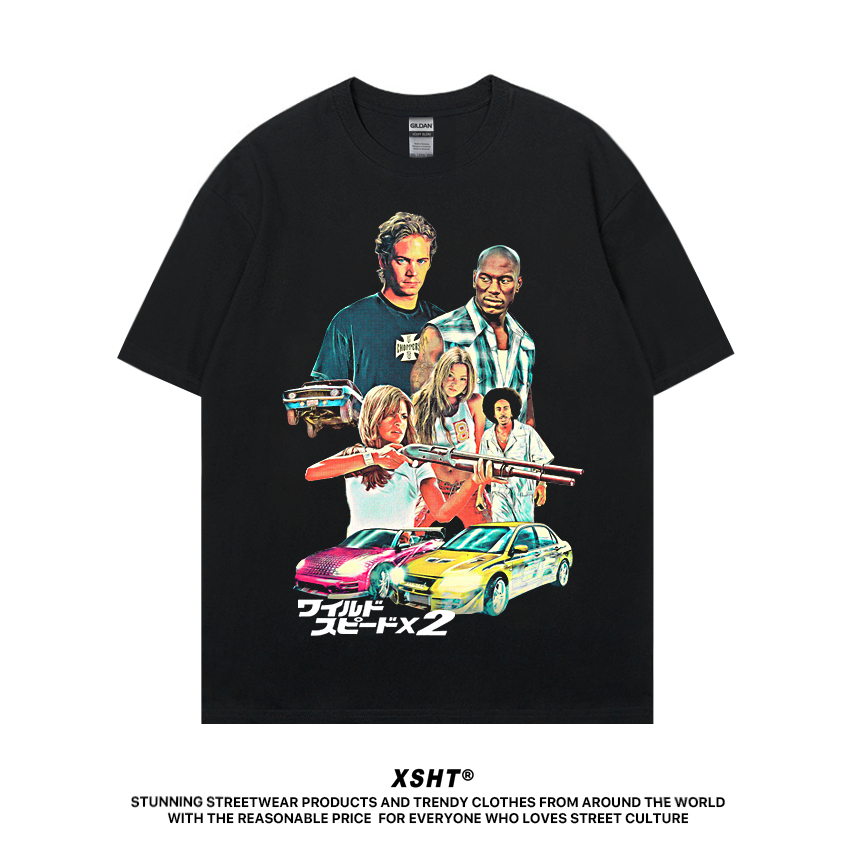 🔥พร้อมส่ง🔥 เสื้อ 2 Fast 2 Furious Tee (2003) - Black (สีดำ) by XSHT