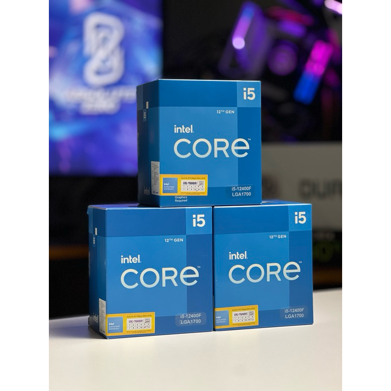 CPU INTEL CORE I5-12400F LGA 1700 ของใหม่ ประกันไทย