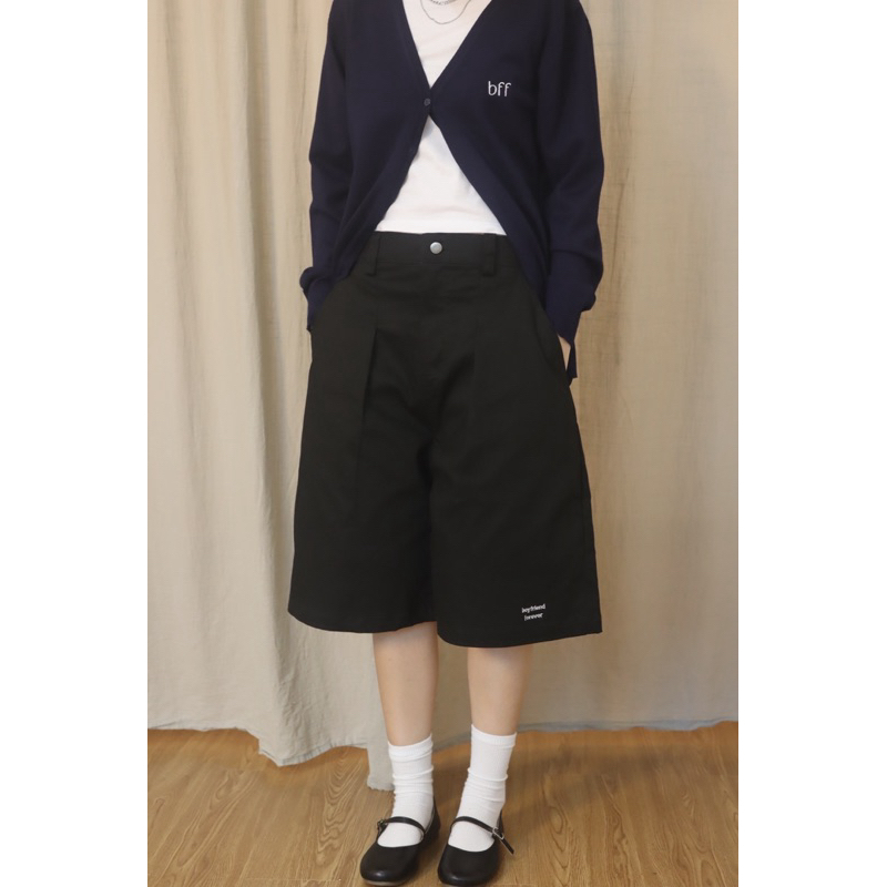 WIDE WEST POINT SHORTS____