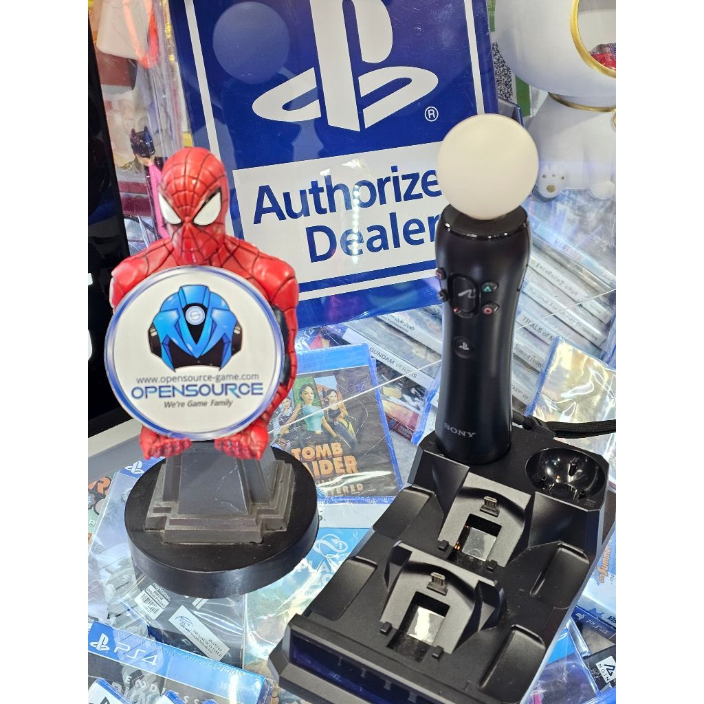 [พร้อมส่ง สภาพนางฟ้า]Playstation: PS MOVE GEN1 ช่องชาร์จเป็น USB MINI เปลี่ยนแบตใหม่เรียบร้อยแล้ว - 