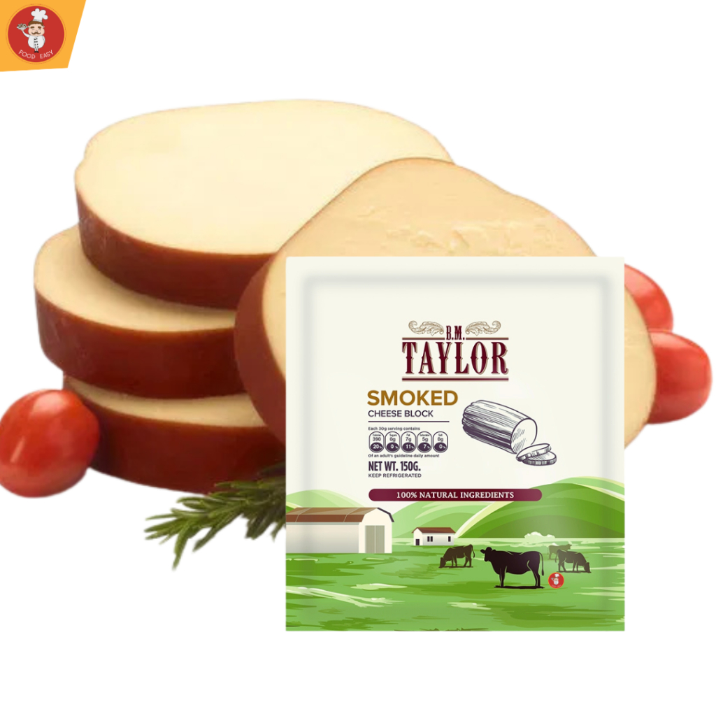 ชีสรมควัน หอมๆ Taylor Smoked Cheese 150g - แพคแบ่งถุงใส