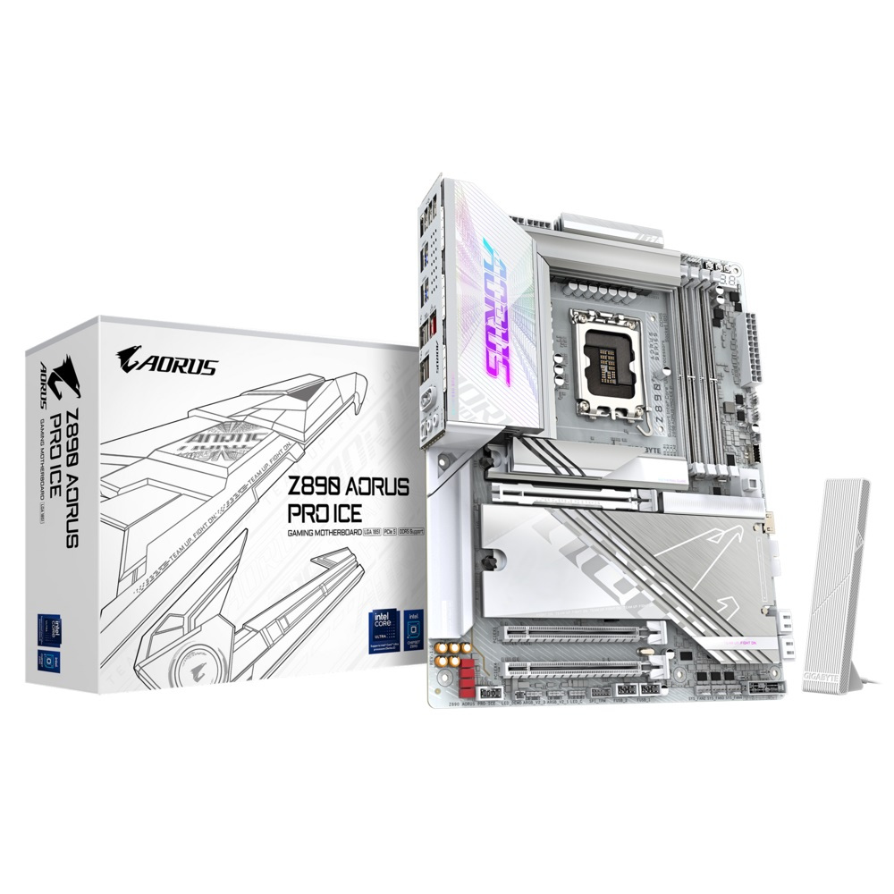 GIGABYTE Z890 AORUS PRO ICE INTEL LGA1851 Motherboard เมนบอร์ด