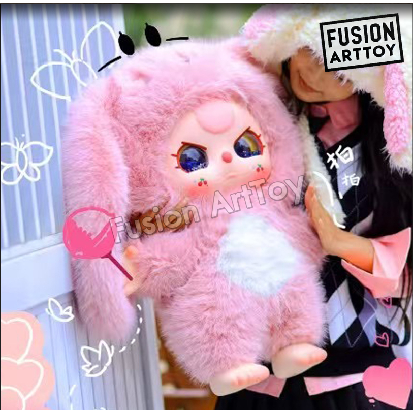 (แบบจุ่ม) Baby Three - 1000% พร้อมส่งจากไทย ของแท้  Fusion Arttoy