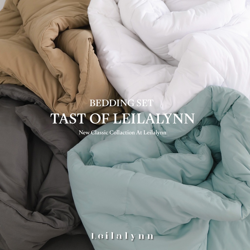 ชุดเครื่องนอน ไลลาลินน์🌙Leilalynn 𝐍𝐄𝐖 𝐂𝐎𝐋𝐋𝐄𝐂𝐓𝐈𝐎𝐍 สีพื้น