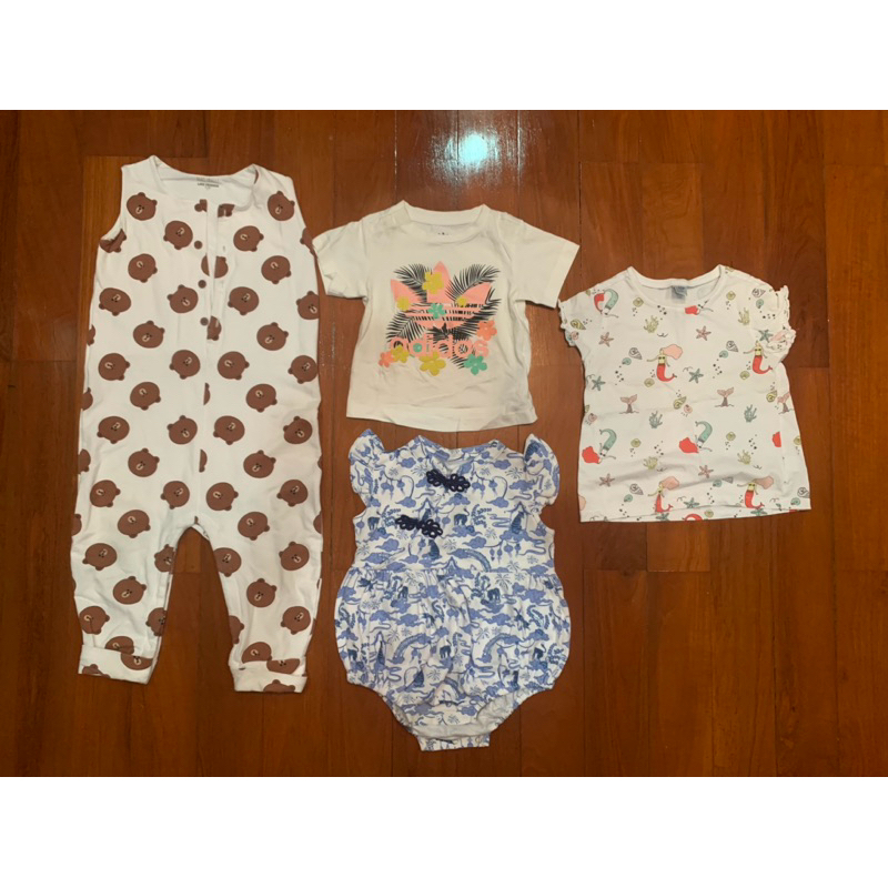 ชุดเด็ก baby lovett,adidas,zara,a2z มือสอง