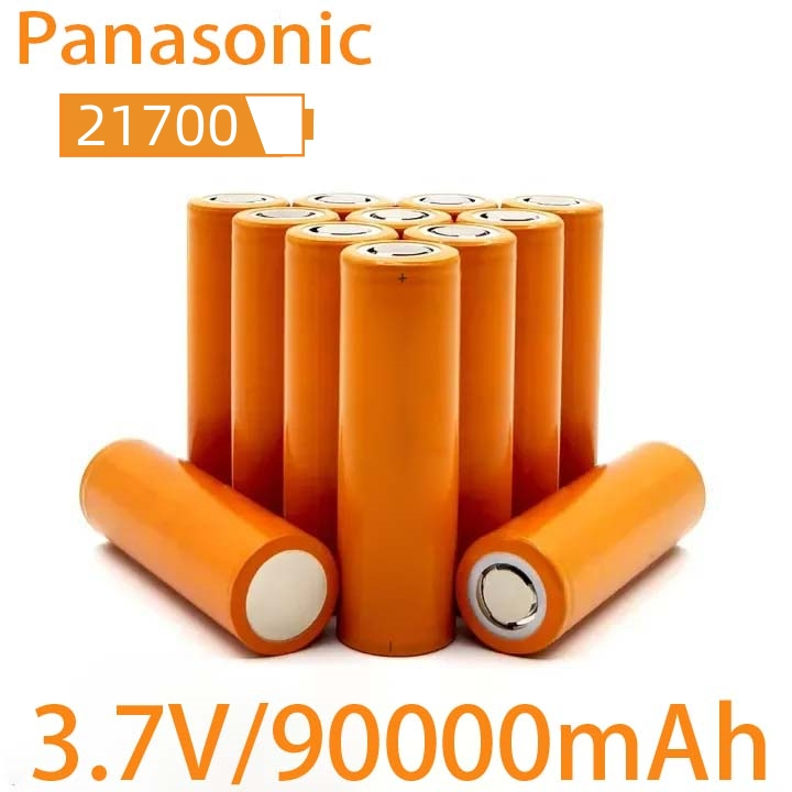 Battery ของแท้  แท้จากโรงงาน แบตเตอรี่ Li-ion 21700 ความจุ 90000mAh 3.7V แบตเตอรี่แบบชาร์จไฟได้ ถ่าน