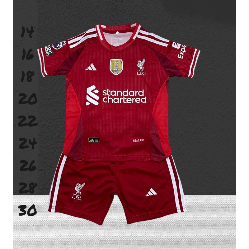 New ชุดบอลชุดกีฬาเด็กเสื้อพร้อมกางเกงผ้านิ่มเย็นใส่สบายขนาดไซร้เด็ก1ขวบถึง13ขวบ
