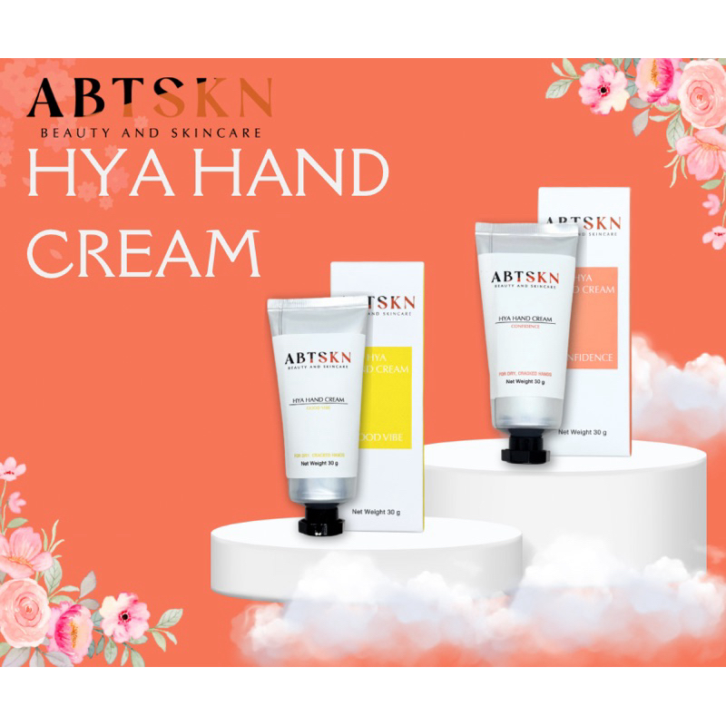 ABTSKN HYA HAND CREAM - ครีมทามือบำรุงผิว เพิ่มความชุ่มชื้น มีกลิ่นหอม ขนาด 30 กรัม