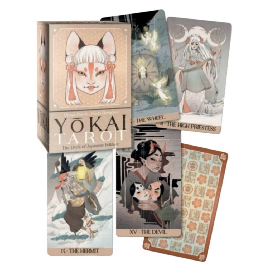ไพ่ทาโรต์ ไพ่ยิปซี ไพ่ออราเคิล TAROT ORACLE CARDS : YOKAI TAROT DECK ของใหม่ ของแท้ 100%
