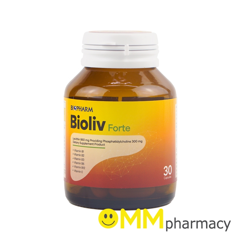 BIOLIV FORTE 30'S.ไบโอลีฟ ฟอร์ท 30 แคปซูล