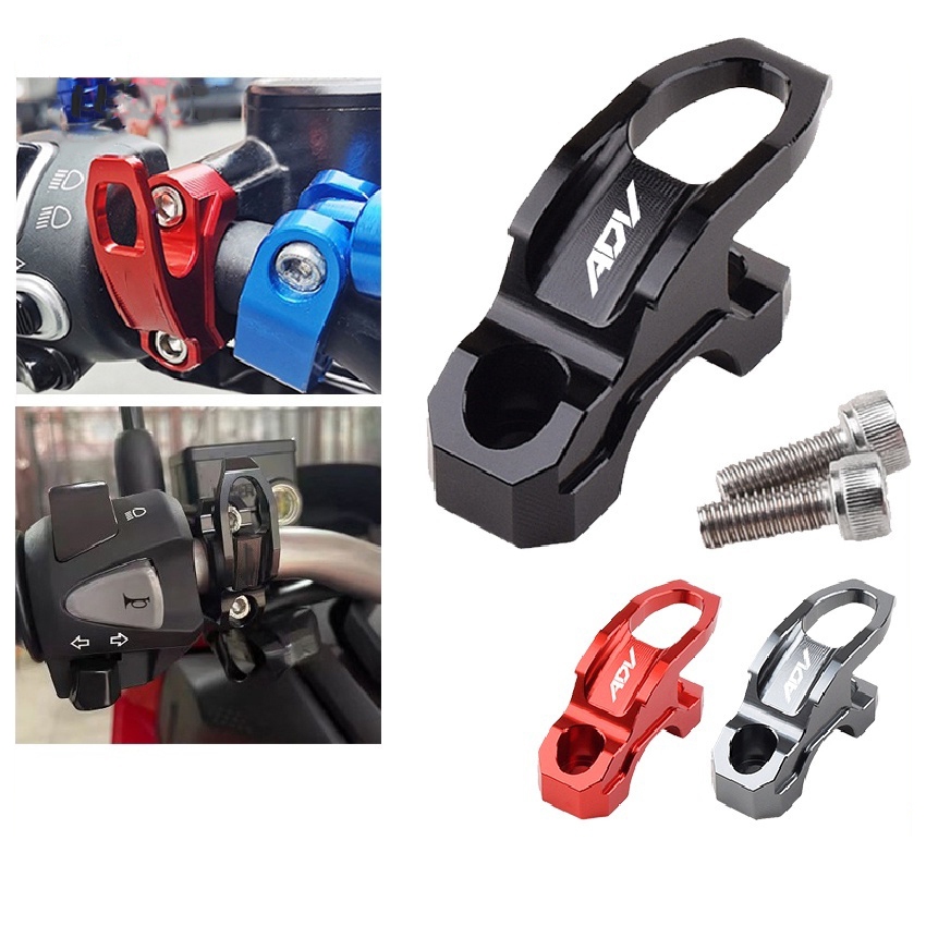 MOTO แคลมป์ตะขอแขวนหมวกกันน็อค อลูมิเนียม CNC สําหรับ Honda ADV 160 150 350 ADV160 ADV150