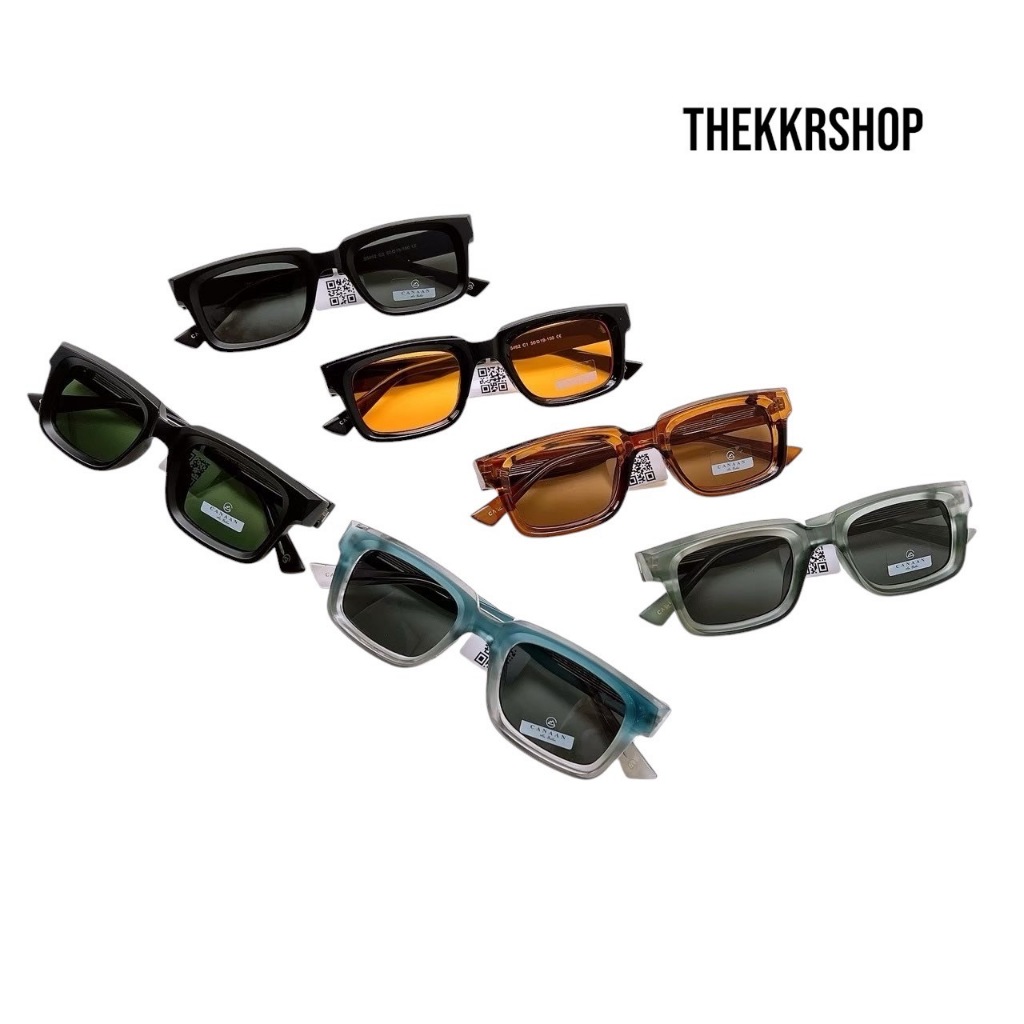 CANAAN Sunglasses แว่นกันแดดสไตล์วินเทจ S5462 ป้องกันแสงแดด วัสดุแข็งแรงใช้งานระยะยาว ดีไซน์สวย ของแท้!!