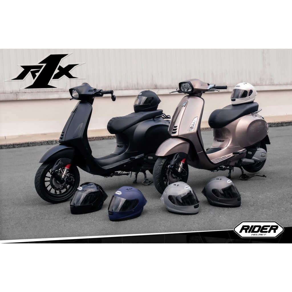 หมวกกันน็อค Rider รุ่น R1X ราคา 900.-