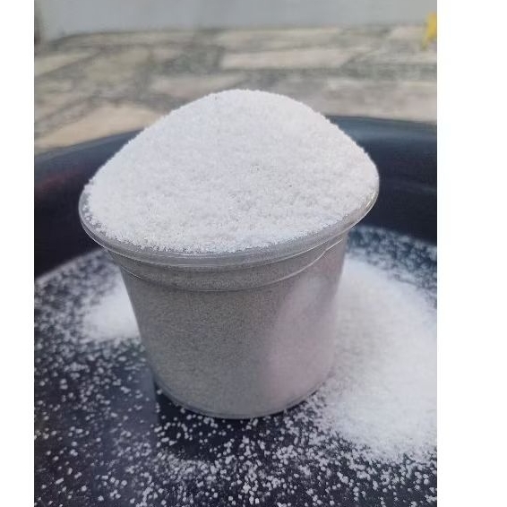 ทรายขาว ทรายตกแต่ง ตู้ปลา จัดสวน Sand White บรรจุ 500 กรัม