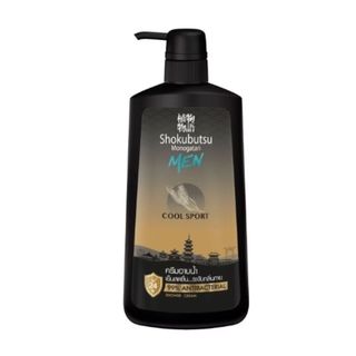 Shokubutsu For Men ครีมอาบน้ำสำหรับผู้ชาย สูตรเย็นสดชื่น ระงับกลิ่นกาย Cool Sport