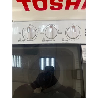 TOSHIBA เครื่องซักผ้า 2 ถัง ขนาด 7.5 ก.ก. รุ่น VH-H85MT TWIN TUB WASHING MACHINE โตชิบา