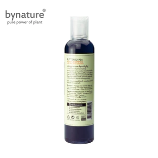 bynature แชมพูดอกอัญชัน บำรุงผมให้หนาดกดำ ลดผมร่วง Butterfly Pea Natural Anti-Oxidant Herbal Shampoo
