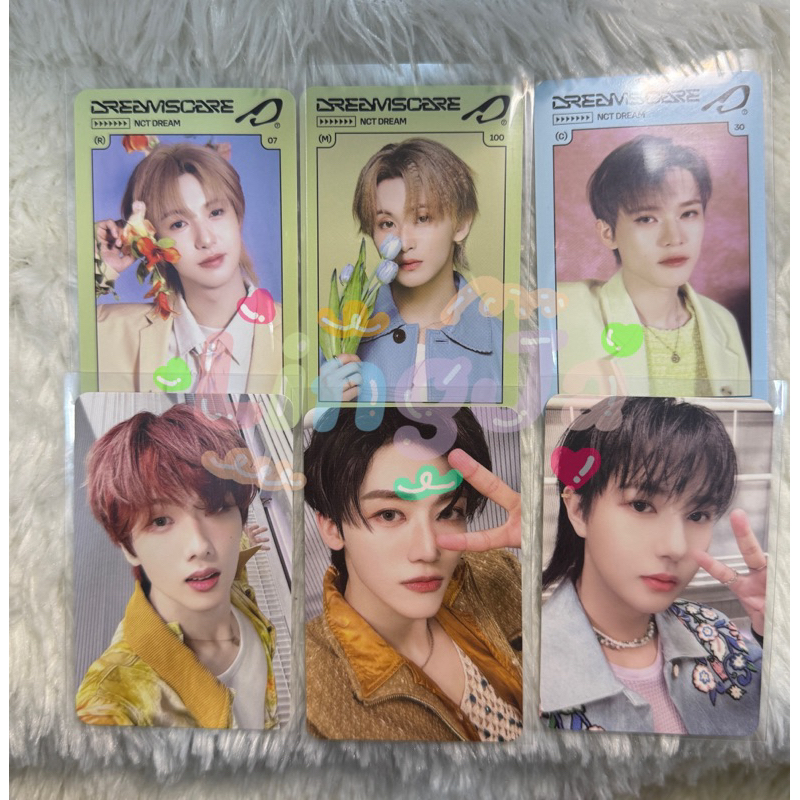 Trading card NCT Dream Scape (แกะแล้ว) แจมิน เจโน่ อินจุน เฉินเล่อ