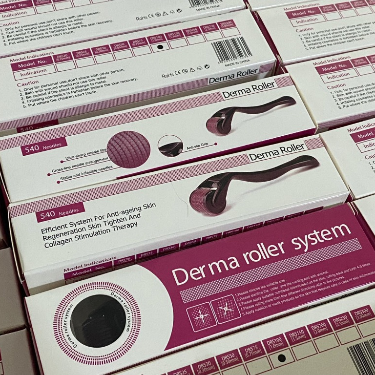 [มีของแถม] DSR540 เข็มกลิ้งขนาดเล็ก รักษาหลุมสิว ศรีษะล้าน