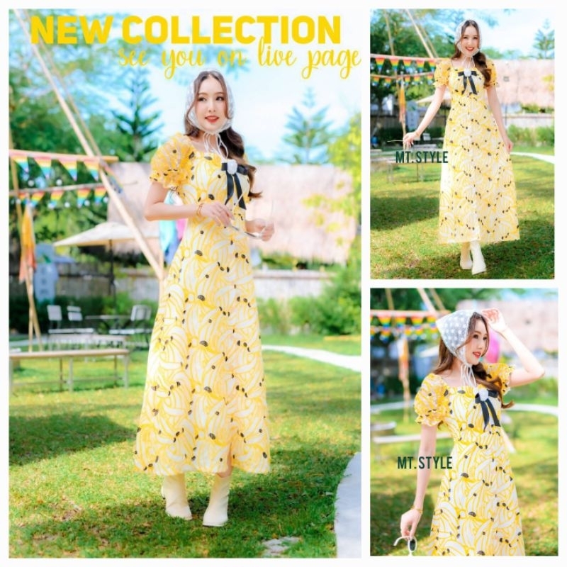 472 มีS-3xl[ปกติ]เดรสยาวงานปักแน่นสวยอลังมาก