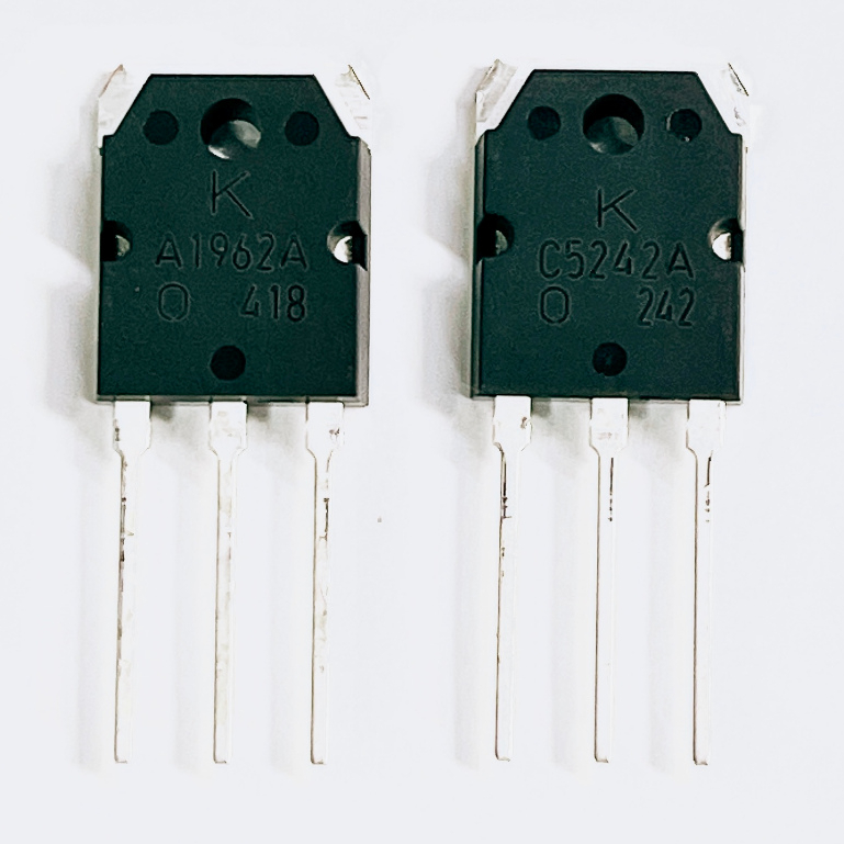 [จำนวน 1คู่] Transitor ทรานซิเตอร์ เบอร์ A1962 และ C5242 ยี่ห้อ K.E.C.