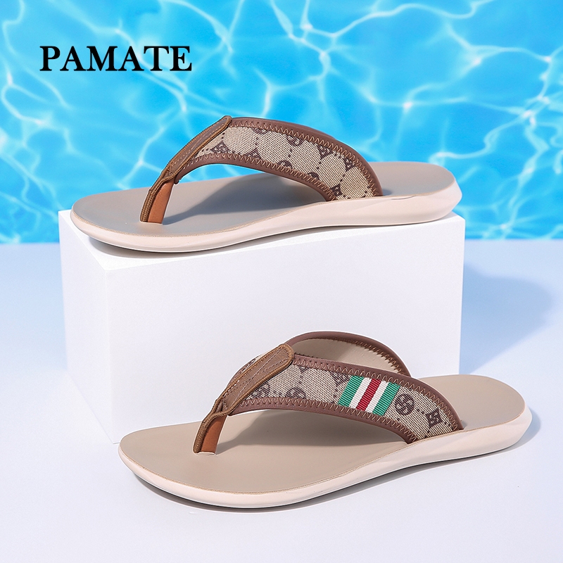 【PAMATE】รองเท้าแตะผู้ชาย แบบคลาสสิก สบายและเป็ดสำหรับการใช้งานในแต่ละวัน🔥ส่งเร็ว🔥
