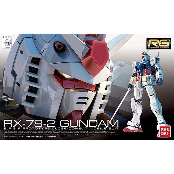 RG 1/144 RX-78-2 GUNDAM [BANDAI]