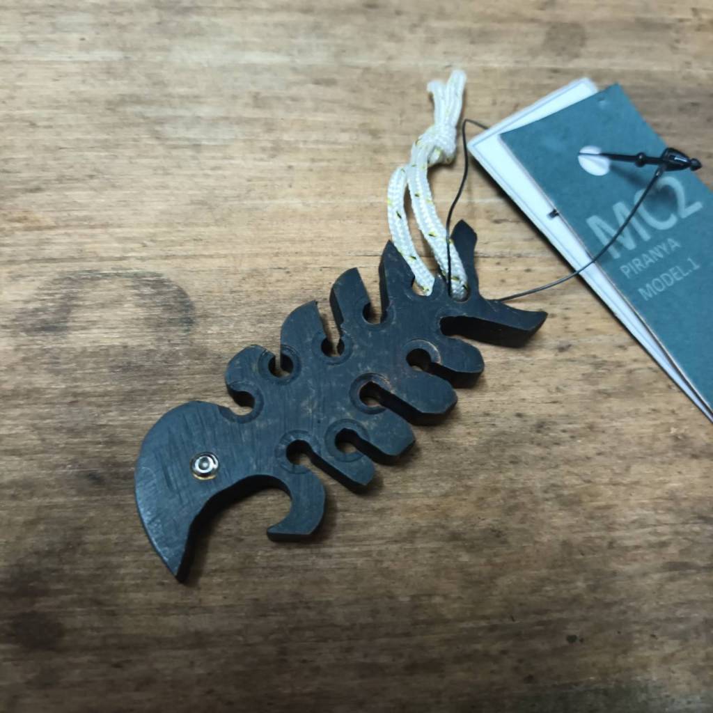 MC2THAILAND THE CAP OPENER REAL BRASS PIRANYA MODEL01 ที่เปิดฝาจีบ ที่เปิดขวด ไรท์สาระกับครูแว่น Tec