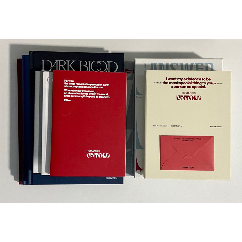 [พร้อมส่ง] อัลบั้มเปล่า Enhypen