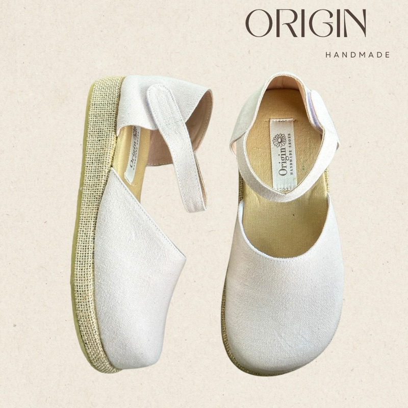 (รุ่นน้องทับทิม)รองเท้ารัดข้อสายสามารถปรับได้ความสูง 1 นิ้ว