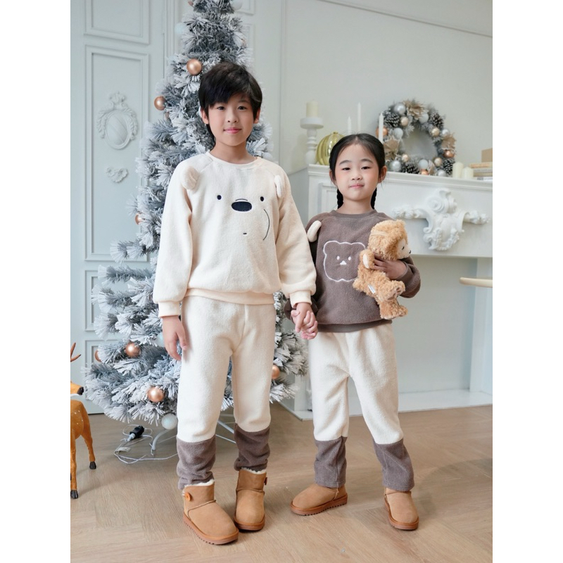 KSE04 Fluffy bear set