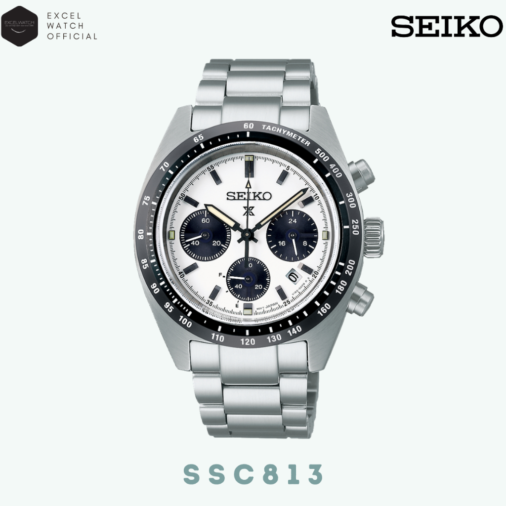 [ Excel Watch ] นาฬิกา SEIKO Prospex รุ่น SSC813 SSC815 SSC911 SSC913 SSC933 SSC935 SOLAR Speedtimer