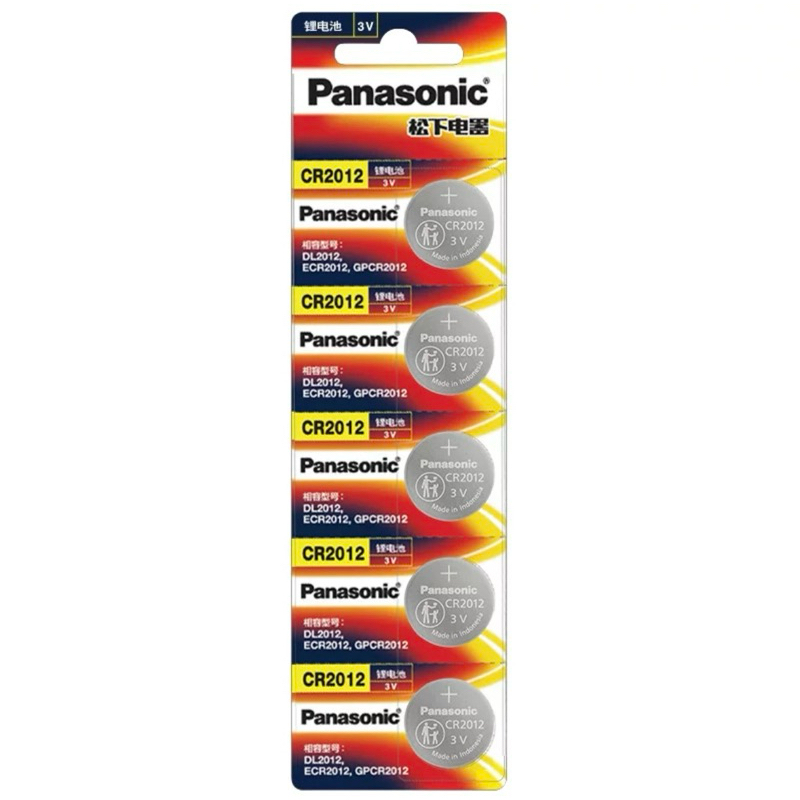 ถ่านPanasonic Lithium CR2012 3V ของแท้(แบ่งขาย1ก้อน)