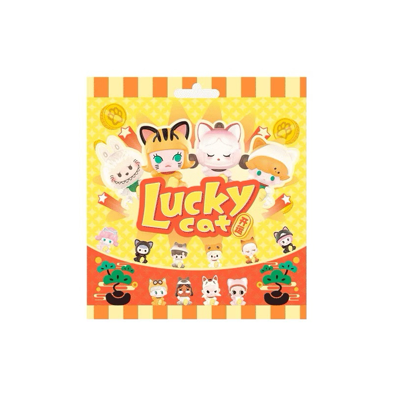 Popmart popbean lucky cat แบบเลือกตัว
