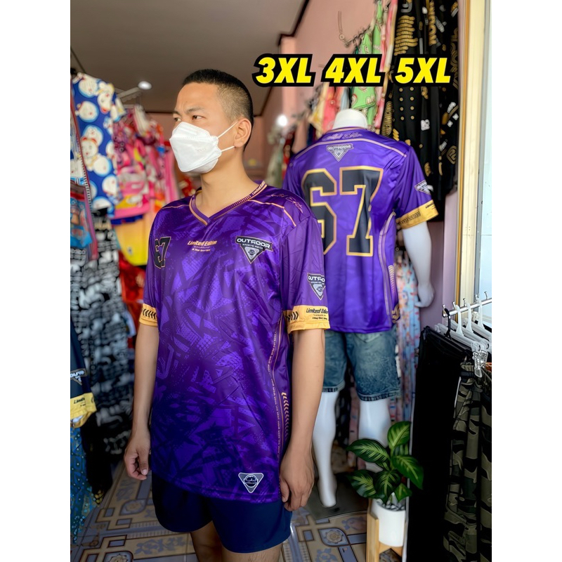 เสื้อกีฬา Outdoor คอวี มี 7 สี   ใส่ได้ทั้งชายและหญิง ราคา ถูกที่สุด ดีลบีเคเค แกลเลอรีภาพที่ 4