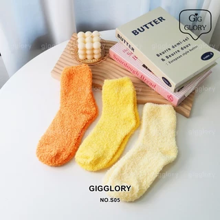 ❄️ พร้อมส่ง ถุงเท้าผ้าขนหนู ถุงเท้ากันหนาว (NO.S05)