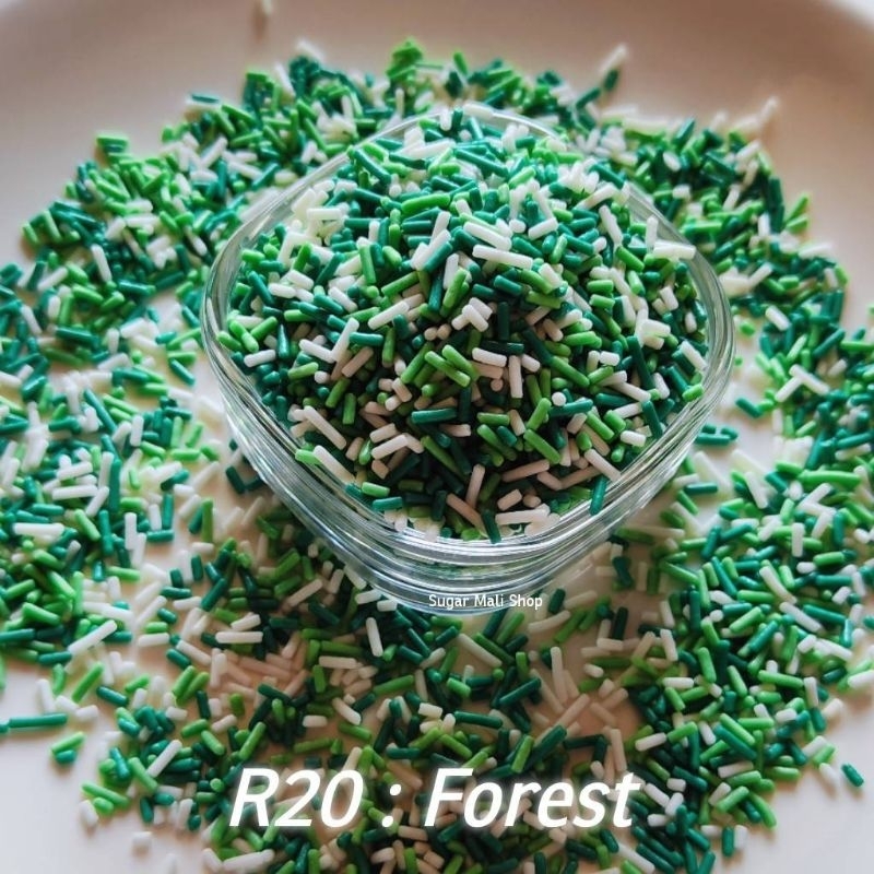 🧁🍩Topping Rice&Flake น้ำตาลโรยขนม ตกแต่งเค้ก คัพเค้ก เบเกอรี่ต่าง แบ่งขายขนาด 25/50/100 กรัม - รูปที่ 6